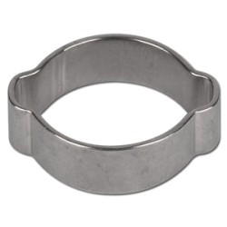 FASCETTA PINZABILE 2 ORECCHIE MM.11-13 ZINCATA W1