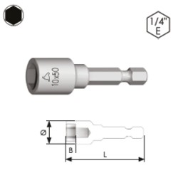 CHIAVE A BUSSOLA MM.8 L.75