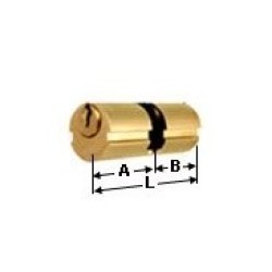 CILINDRO TONDO X SERR. 901 D.25X62 FASEM 7031