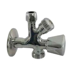 RUBINETTO SOTTOLAVABO + ATTACCO LAVATRICE DADO ALTO 3/8