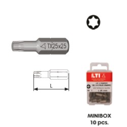 INSERTO TORX DA 50 L.25