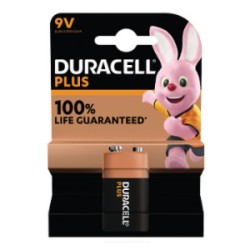 PILA 9V DURACELL PLUS 100 MN1604 PZ.1