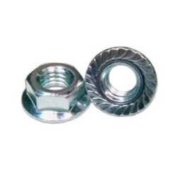 DADI FLANGIATI ZINCATI M 5