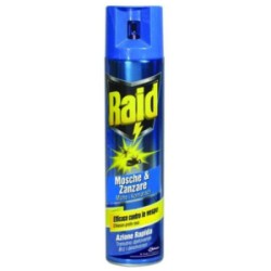 INSETTICIDA RAID MOSCHE E ZANZARE ML.400