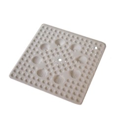 TAPPETO DOCCIA SHELL 60X60 BIANCO