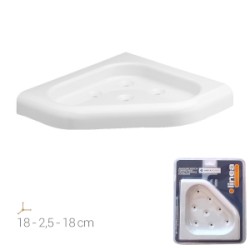 ANGOLARE DOCCIA LINEA ABS BIANCO ART.295