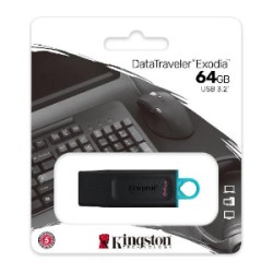 CHIAVETTA USB 64GB DATATRAVELER EXODIA KINGSTON