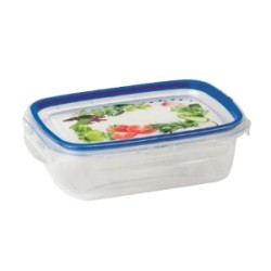 CONTENITORE SET 3PZ. RETTANGOLARE LT.0,6 SNIPSLOCK ART.090001