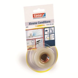 NASTRO AUTOAGGLOMERANTE AL SILICONE MM.25 MT.3 TRASPARENTE