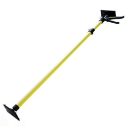 ASTA TELESCOPICA CM.114-290 C/MORSETTO X SOSTENERE LASTRE