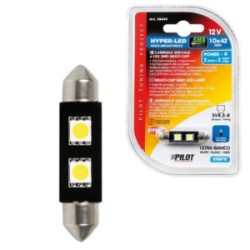 LAMPADA SILURO HYPER-LED POWER 4 MM.10X42 SV8,5-8 12V 28LM 58449