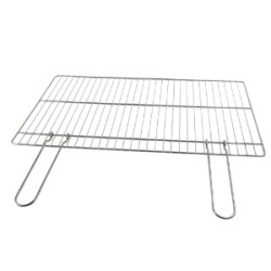 GRIGLIA CROMATA CON MANICI PIEGHEVOLI CM.40X67