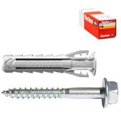 TASSELLO NYLON SX PLUS 14x70 BM C/VITE TESTA ESAGONALE FLANGIATA ART.567627