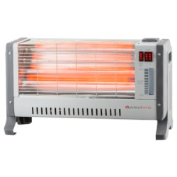 STUFA AL QUARZO VESUVIO 600/1200W C/MANIGLIE LATERALI