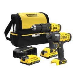 AVVITATORE A PERCUSSIONE 18V 2,0AH SFMCD711 + AVVITATORE IMPULSI SFMCF80 + 2 BATT. C/BORSA SFMCK465D2S