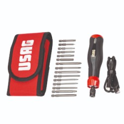 GIRAVITE A BATTERIA 3,6V 2,0AH + 15 INSERTI 324 XP/B16 ART.U03240801