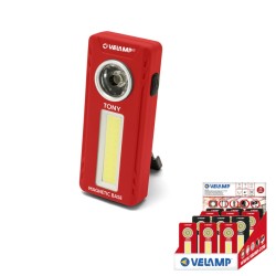 TORCIA MAGNETICA A COB LED TONY 2 IN 1 270 LUMEN 3XAAA IS416