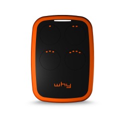 RADIOCOMANDO AUTOAP. WHY LITE TX4 433,92 MHZ NERO/ARANCIONE