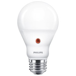 LAMPADINA GOCCIA A LED C/SENSORE CREPUSCOLARE 7,5W E27 806 LUMEN 2700K