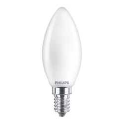 LAMPADINA CANDELA SMERIGLIATA A LED LEDCANDLE 4,3W E14 470 LUMEN 2700K