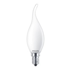 LAMPADINA COLPO DI VENTO SMERIGLIATA A LED LEDCANDLE 2,2W E14 250 LUMEN 2700K