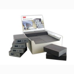 SPUGNA ABRASIVA MM.100X68X26 GRANA FINE