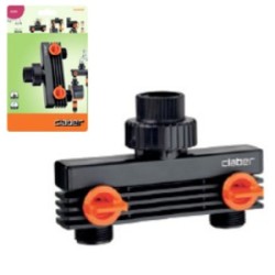 PRESA A 2 VIE 3/4 MASCHIO BLISTER ART.8589