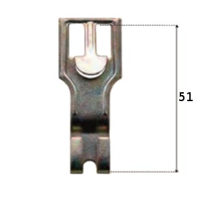 Forcella Non Isolata Connettori A Forcella 0,5-1,5mm² - 10 Pezzi Foro M8 Per Cavi Elettrici Faston Maschio Femmina Con Pinza - Foto 3