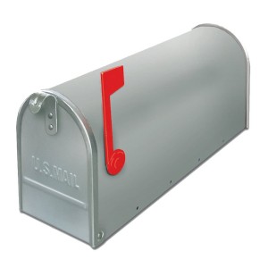 Cassetta Postale Americana In Stile Topolino - Zincata, Con Bandierina Segnalatrice - Senza Palo - Foto 3