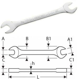 Chiave Fissa Gearwrench 81715 11/32 – X-Beam, Lucida, Fascia Cromata