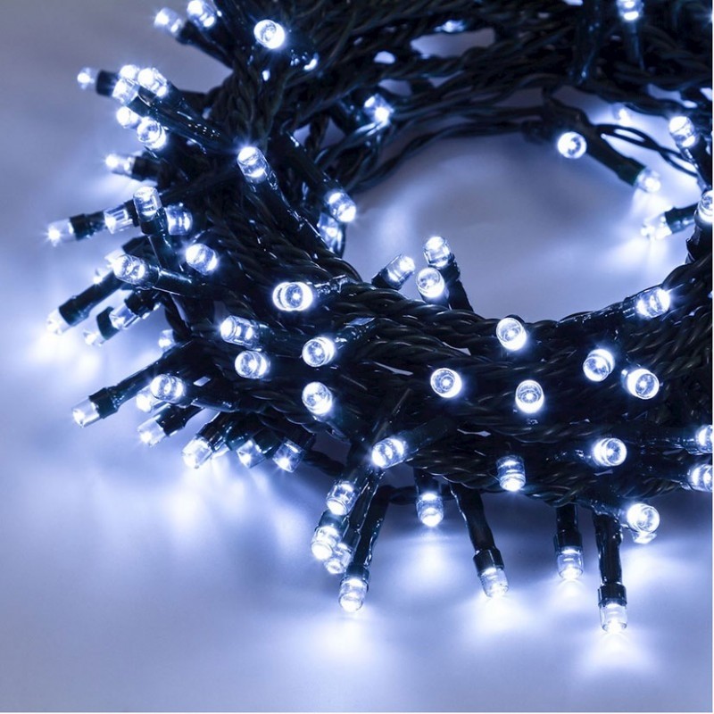 Catena luci di natale 900 led bianchi
