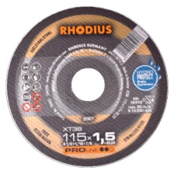DISCO RHODIUS 115X1,5 X INOX XT38INOX