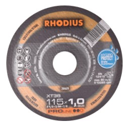 DISCO RHODIUS 115X1,0 X INOX XT38INOX