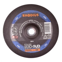 DISCO RHODIUS 230X3 X ACCIAIO FTK33M