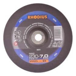 DISCO RHODIUS 230X6 X ACCIAIO RS2
