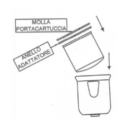 MOLLA PORTACARTUCCIA GRANDE ZINCATA ART.70101594