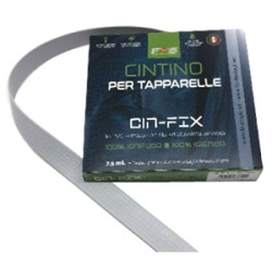 CINTINO PVC BIANCO MT.7,5