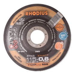 DISCO RHODIUS 115X0,6 X INOX XTk6 INOX