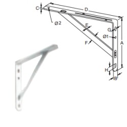 REGGIMENSOLE OBELIX CM.40 BIANCHE