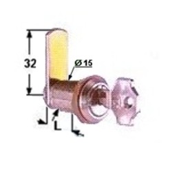 CILINDRO X CASELLARI D.15 MM.16 BOX 4 KD FG