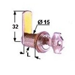 CILINDRO X CASELLARI D.15 MM.20 BOX 4 KD FG