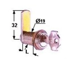 CILINDRO X CASELLARI D.19 MM.16 BOX 5 KD FG