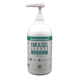 GEL LAVAMANI C/ABRASIVO MINERALE EMULGEL ORANGE LT.1 C/DOSATORE