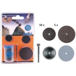 KIT ACCESSORI TAGLIO PZ.58 X MINI TRAPANO M.8270