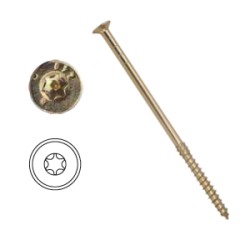 VITE TORX TSP 10X360 ZINCATA GIALLA