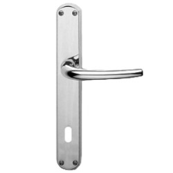 MANIGLIA MILENA Q8 C/MOLLA AMBIDESTRA OCS