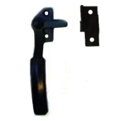 MANIGLIA DA BLOCCO SX NERA 66/B