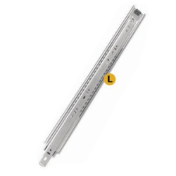 GUIDA X CASSETTI ZINCATA CM.45 H.45MM