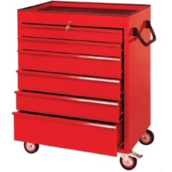 CARRELLO PORTAUTENSILI 6 CASSETTI MM.710X476 H.900 GR61