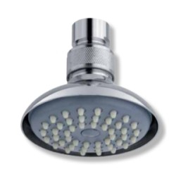 SOFFIONE DOCCIA CROMATO D.80 CAMPANA ANTICALCARE SD4075